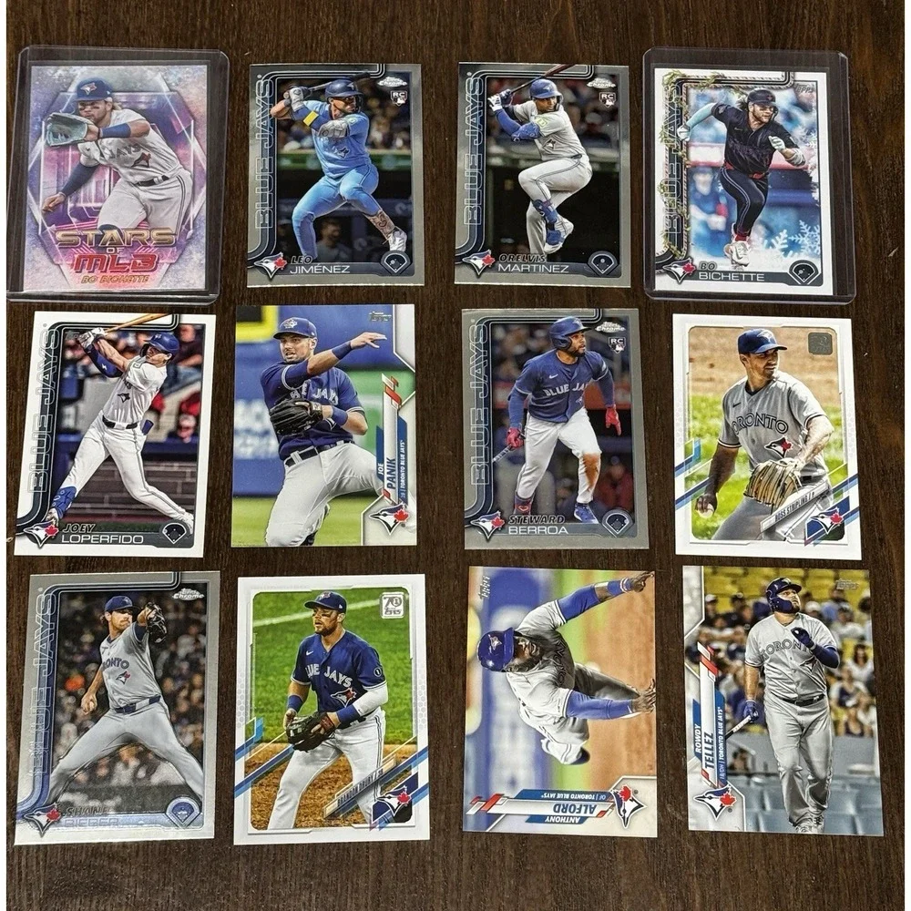 Toronto Blue Jays Card Lot 🔥 Bichette Inserts + RCs + BONUS Vlad Jr‎ Mystical!